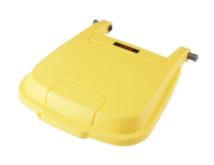 Крышка для контейнера Атлас на колесах жёлтая, 100 л, Vileda Professional, 137768, купить, цена, стоимость, оптом
