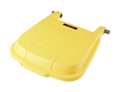 Крышка для контейнера Атлас на колесах жёлтая, 100 л, Vileda Professional, 137768, купить, цена, стоимость, оптом