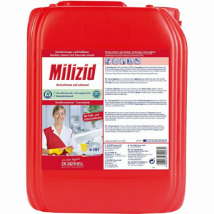 MILIZID, Кислотное средство для очистки санитарных зон, 10 л, купить, цена, стоимость, оптом