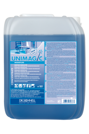 UNIMAGIC, Инновационное средство для очистки любых поверхностей с использованием изделий из микроволокна, 10 л, купить, цена, стоимость, оптом