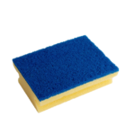 Губка Деликатная, жёлтая, синий абразив, Виледа Professional, 535895, цена